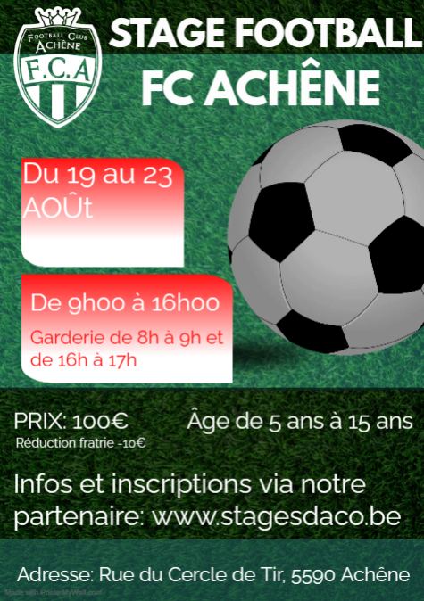 Stage Football Club Achêne